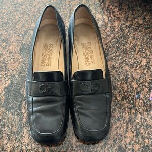 Salvatore Ferragamo Horse bit Comfort Loafers 8 AA